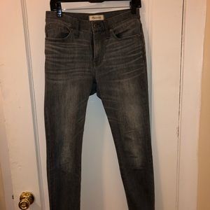 Madewell high waisted skinny jeans